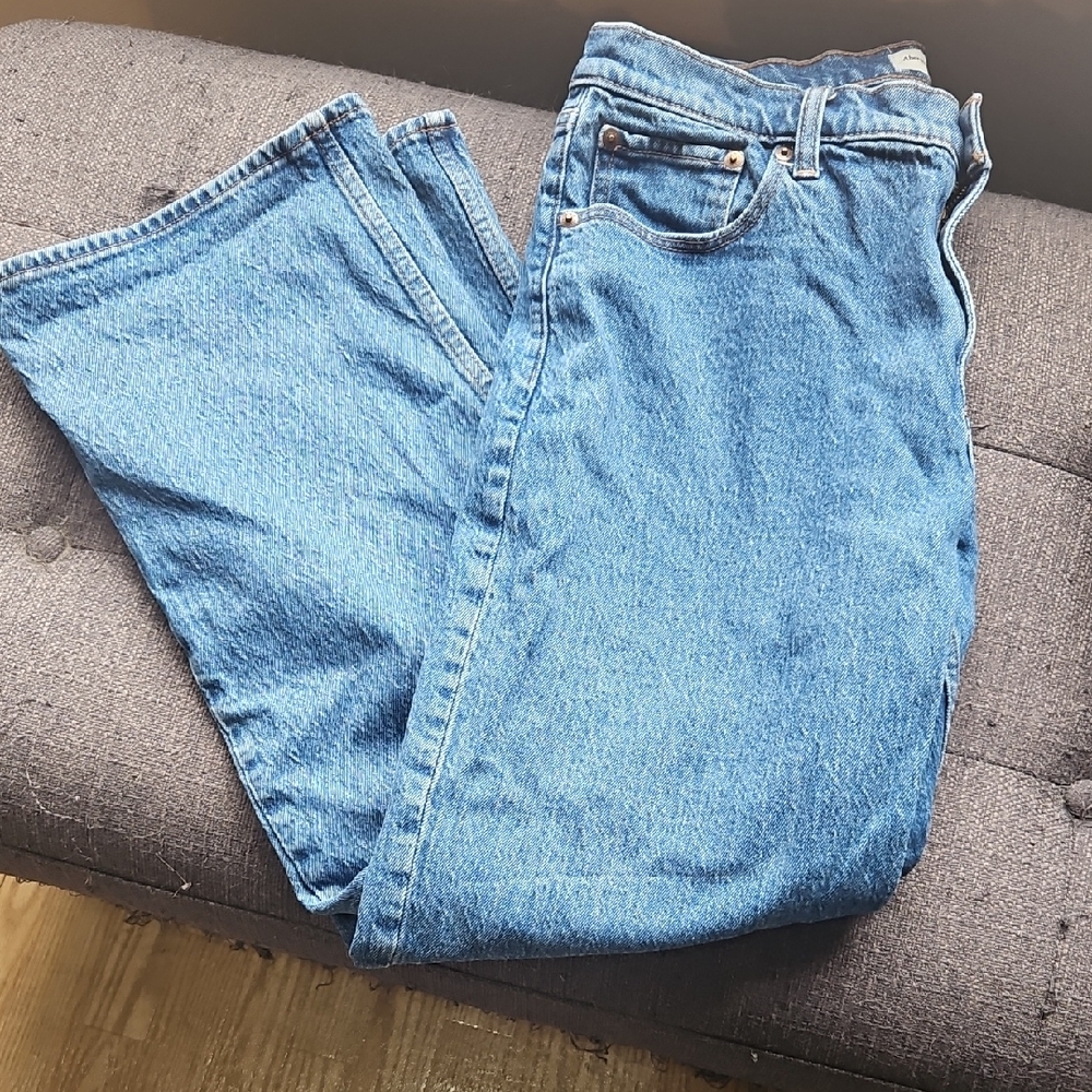 Abercrombie & Fitch Women's Straight Blue Jeans